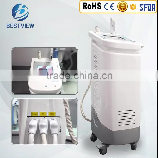 3 in 1ipl/shr rf nd Yag Laser Permanent Hair Remove Beauty Salon Equipment photo-5