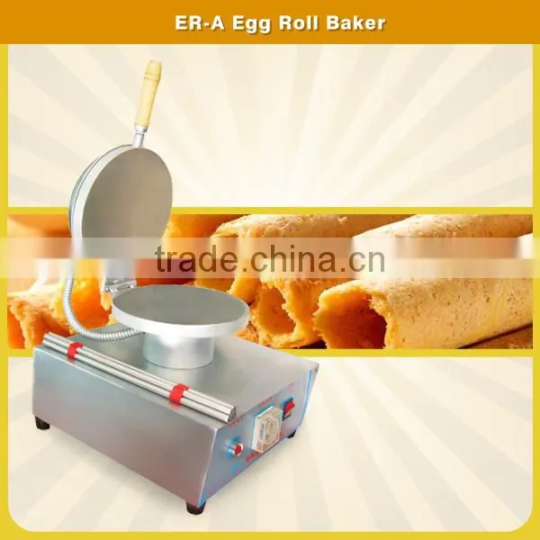High Efficiency Single Pan Egg Roll Baker, Egg Roll Making Roller Machine photo-2