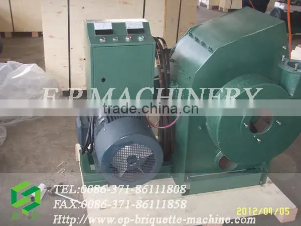 CE Certificate Wood Crushing Machine - Hammer Mill With Cyclone photo-3