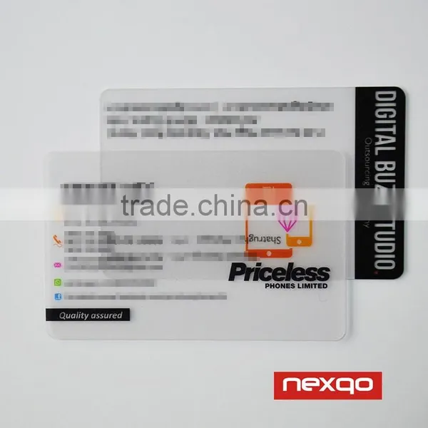 Cool Free Design RFID NFC Eink Spot uv Business Card photo-4