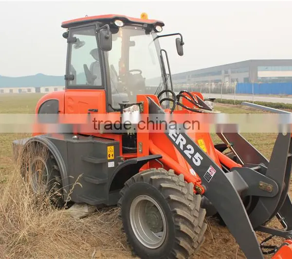 EVERUN New ER25 Mini Farm Chinese Wheel Loader for Sale photo-4