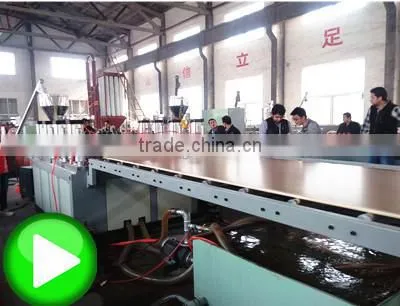 Plastic WPC Foam Board Production Line photo-5