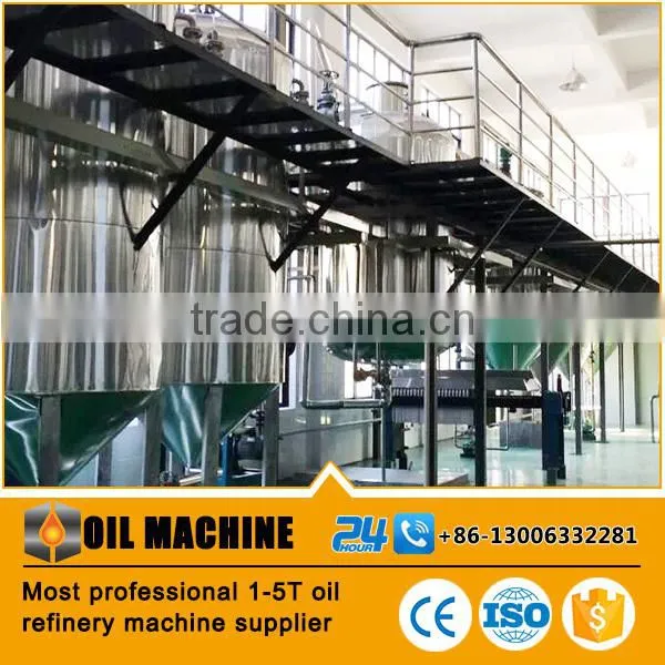 High Oil Quality Small Scale Rapeseed Oil Refinery Plant ,crude Oil Refinery ,camellia Seed Oil Refinery Made in China photo-2