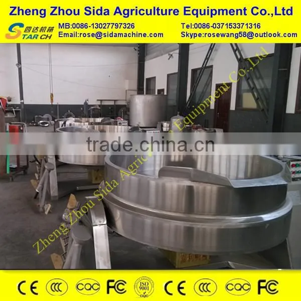 High Efficient Gas Type Cassava Gari Frying Machine photo-4