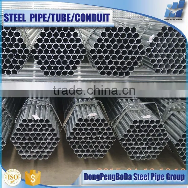 British Standard 1387 Mill Price Hot Dip Erw Galvanized Steel Pipe photo-2