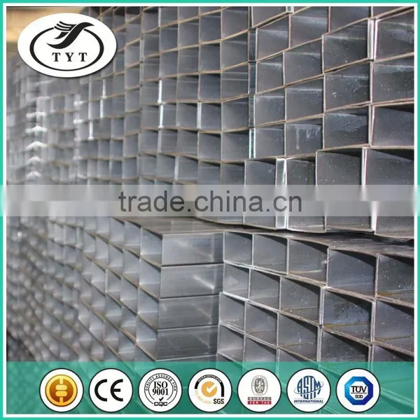 Mechanical Manufacture Q195 Emt Welded Rectangular Steel Pipe photo-3