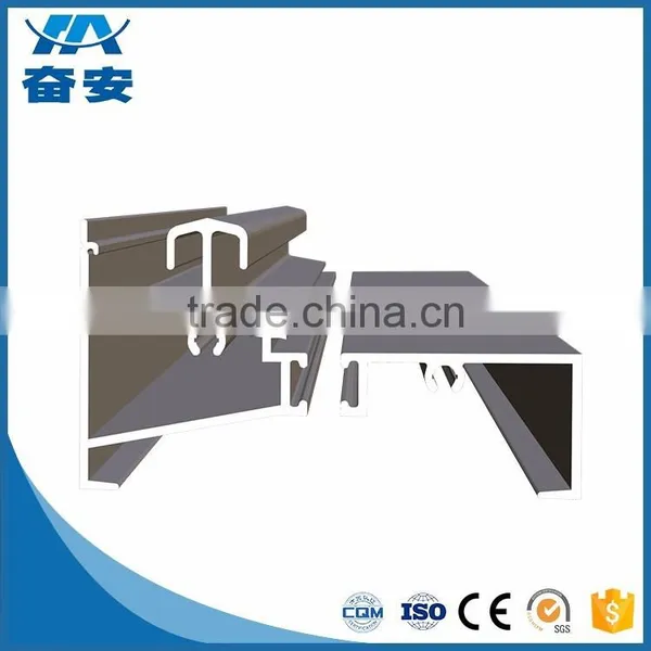 Silver Anodized Aluminum Extrusion Window and Door Profile photo-6