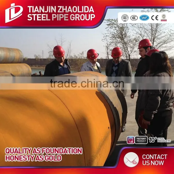 Premium Quality Hdpe Spiral Pipe Helical Welded Pipe} photo-6