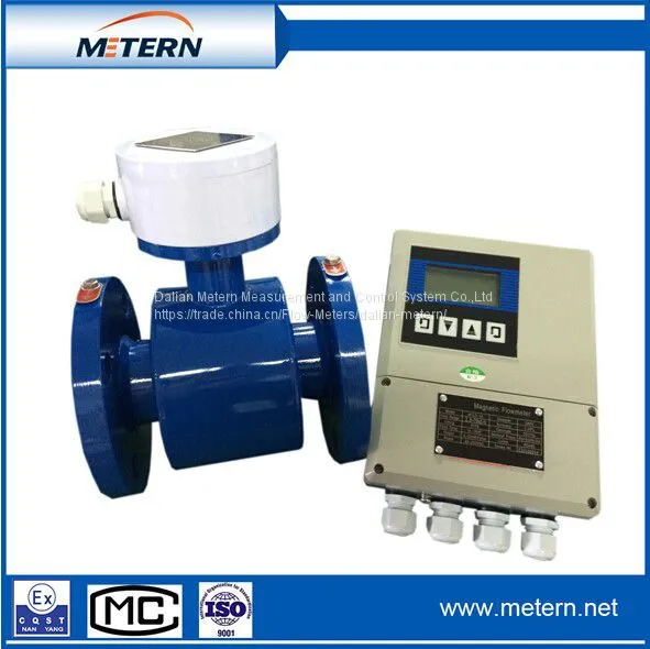 4-20ma +pulse Sewage Water Electromagnetic Flow Meter photo-3