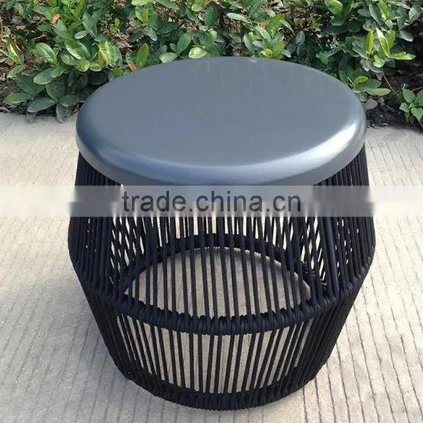 Outdoor Furniture Rope Textile Table photo-2