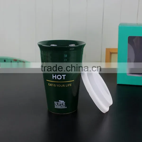 New Ideas Wholesale Chaozhou Factory Porcelain Novelty Tumbler Ceramic Coffee Cup photo-2