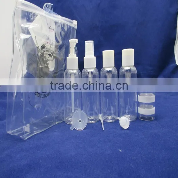 10pcs Traveling Bottle Sets Transparent Bottle Sets for Women photo-2