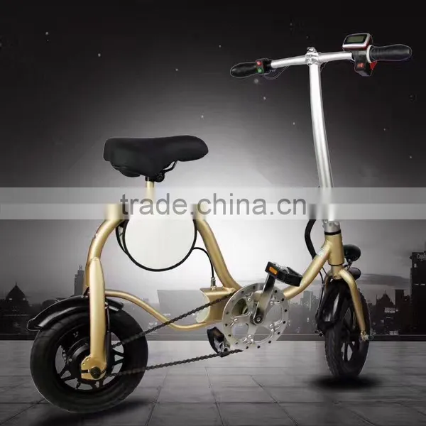 Latest New Arrival Electric S1 Smart Mini Folding Bicycle, Best Mini Portable Folding Electro Bicycle, Aluminum Alloy E-bicycle photo-5