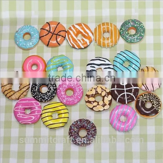 Colorful Resin 3d Donut Magnet Resin Fridge Magnets photo-2