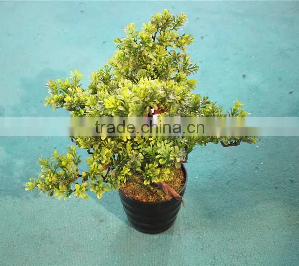 Home Garden Decoration 50cm to 160 cm Hight Small Indoor Canadian Artificial Green Pot Plastic Similar Pine Trees ELSPZ02 0903 photo-3