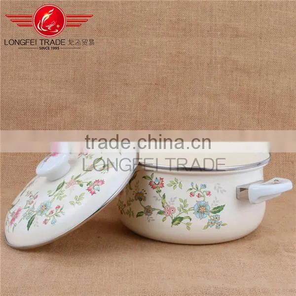 Best Selling Industrial Ceramic/ Enamel Cooking Set With Full Decal photo-3