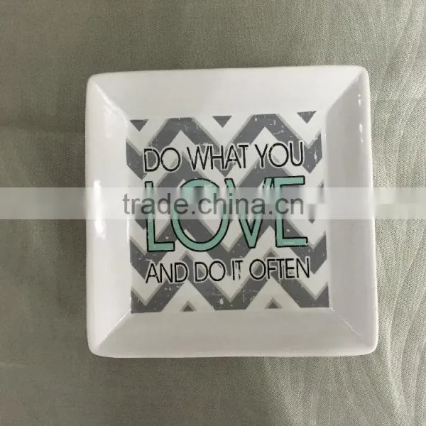 Ceramic Jewelry Ring Holder Dish Tray photo-4