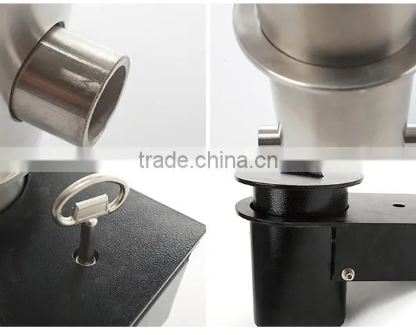 Outdoor Stainless Steel Removable Roadway Safety Parking Bollard photo-3