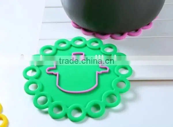 High Quality Silicone Mat,heat Resistant Non-stick Pot Pad photo-3