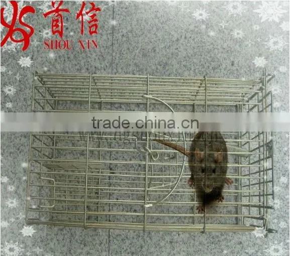 Humane Live Multi Catch Wire Mesh Metal Mouse Rat Animal Trap Cage SX-5012 photo-3