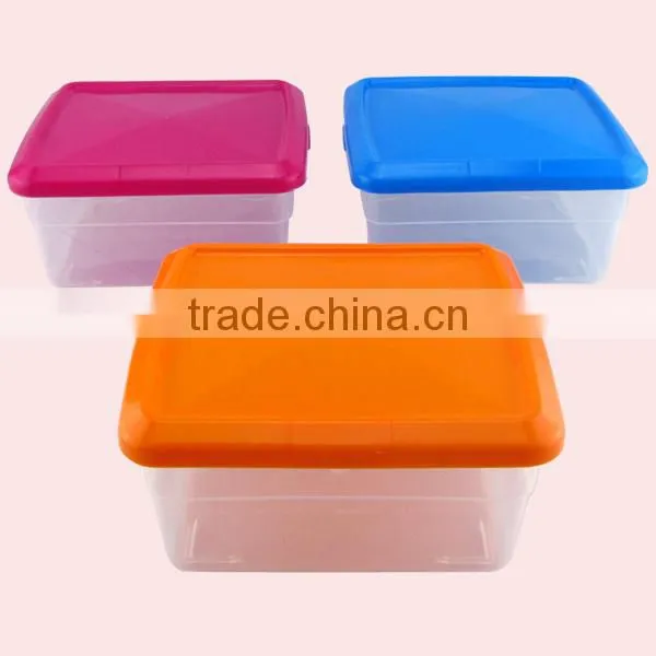 1.6L 3-compartment Microwave Safe Food Storage Container With Lid photo-2