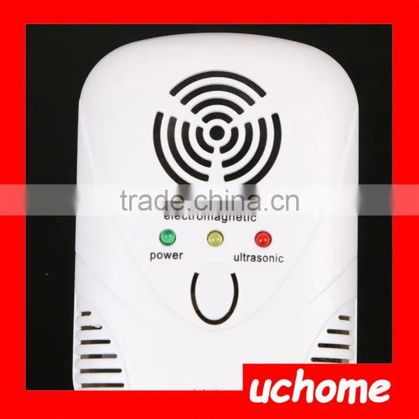 UCHOME Wave Electronic Indoor Mosquito Rat Mice Ultrasonic Pest Repeller US Plug White photo-2
