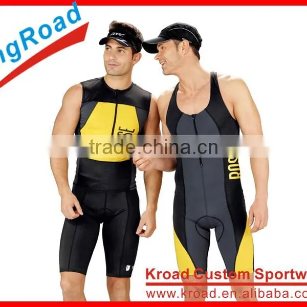High Quality One Piece Tri Suits With Sublimation Printing, Quick Dry Lycra Material for Mens Tri Suit