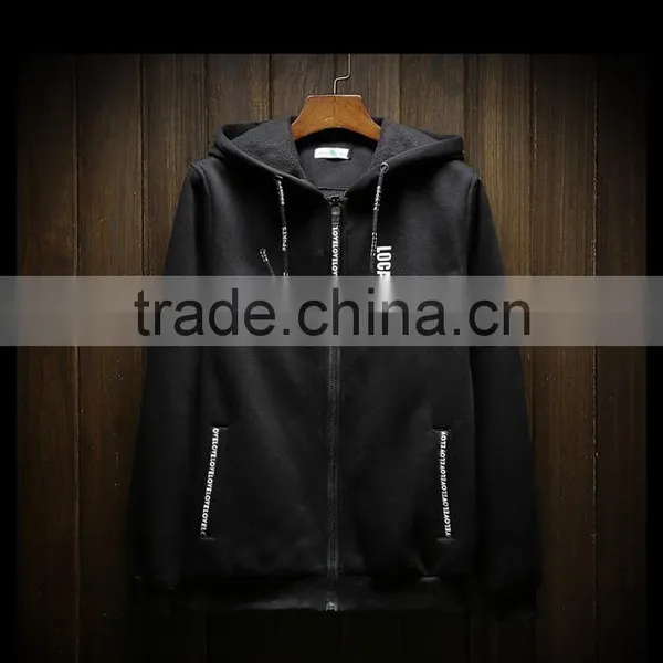 100% Cotton Wholesale New Design Popular Eco-friendly Breathable Anti-wrinkle Cotton Men's Hoodie photo-2