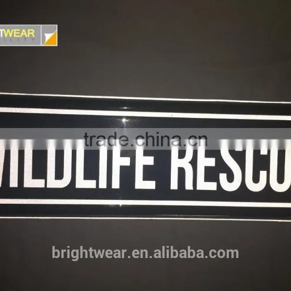 PVC Relfective Patch With Different Logo or Letter or Printing photo-2