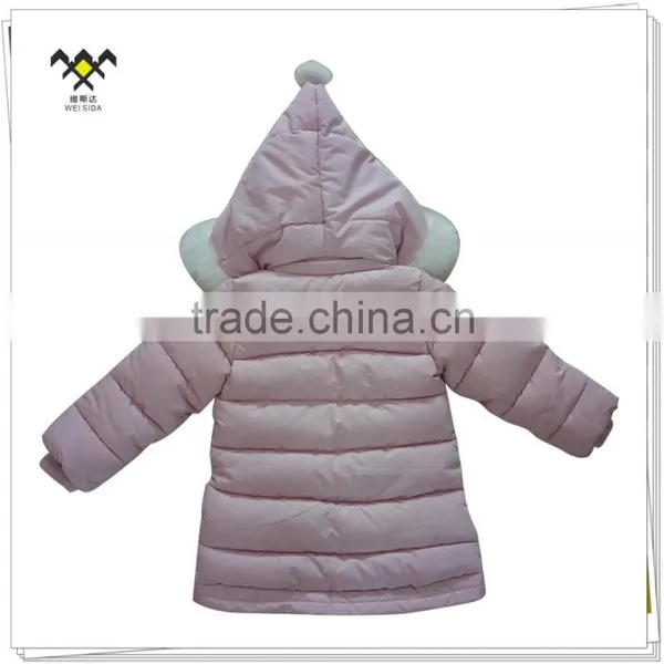 Sweet Girl Lined Fleece Bulk Wholesale Jacket With Hood photo-2