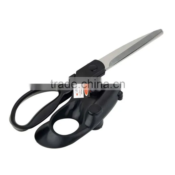 2017 Hot Sale New Professional Sewing Laser Guided Scissors for Home Crafts Wrapping Cuts Straight Fast Laser Guided Scissors photo-2