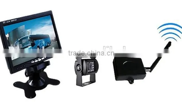 Digital Wireless System 7inch Monitor Truck Parking Sensor photo-2