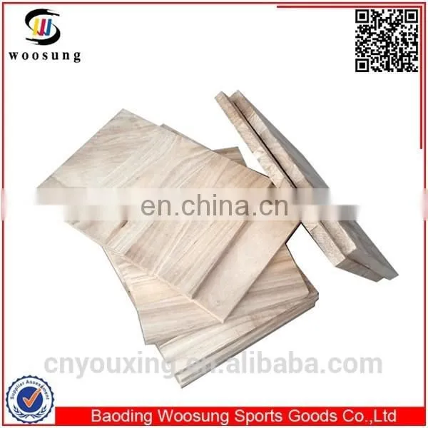 Paulownia Wood Taekwondo Breaking Board