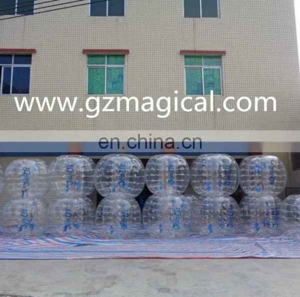 1.0mm PVC Playing Inflatable Bubble Balls Inflatable Bumper Ball photo-2