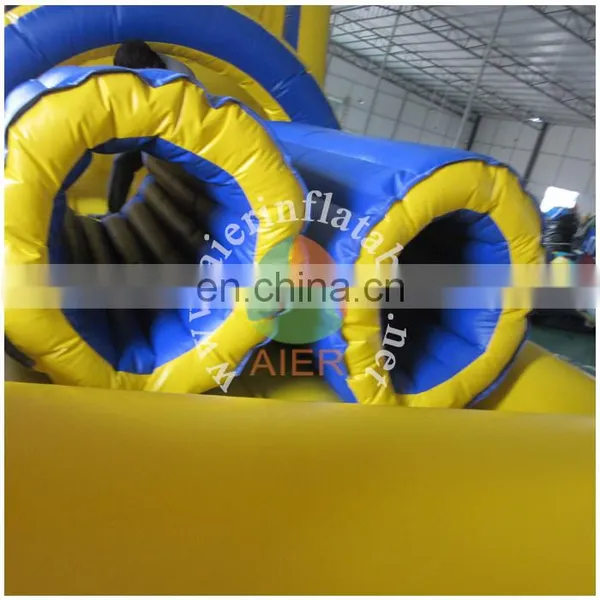 Blue and Yellow Inflatable Obstacle Course/hot Sale Inflatable Obstacle Course photo-3
