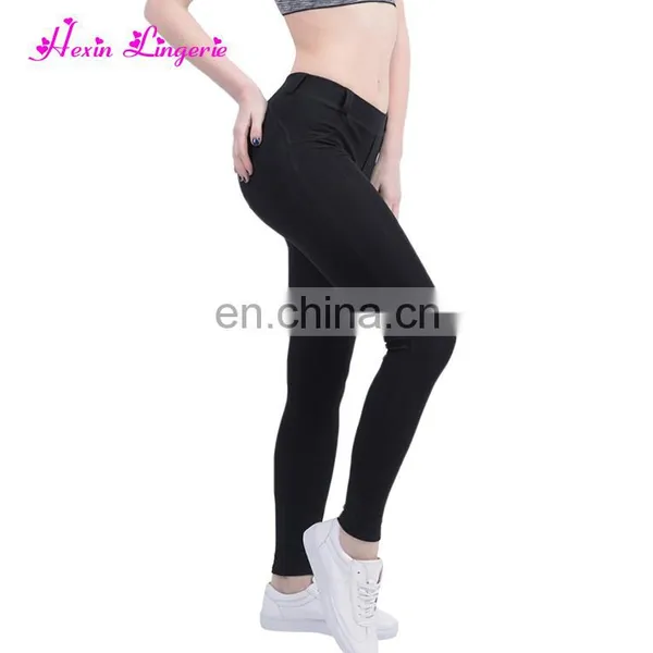Big Discount High Quality Black Sexy Workout Women Tights Leggings photo-5