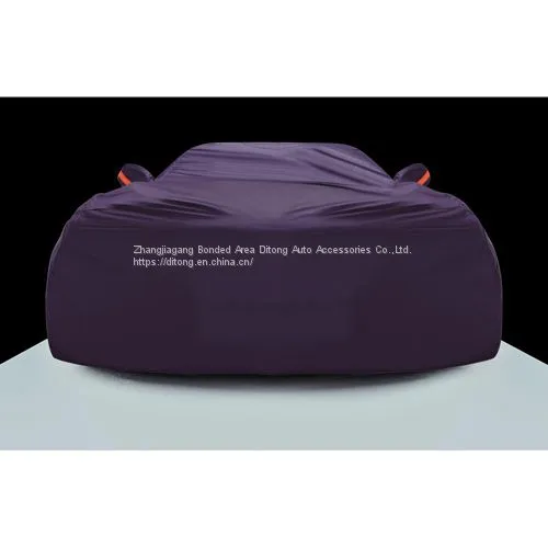Purple 190T Polyester Car Covers photo-4