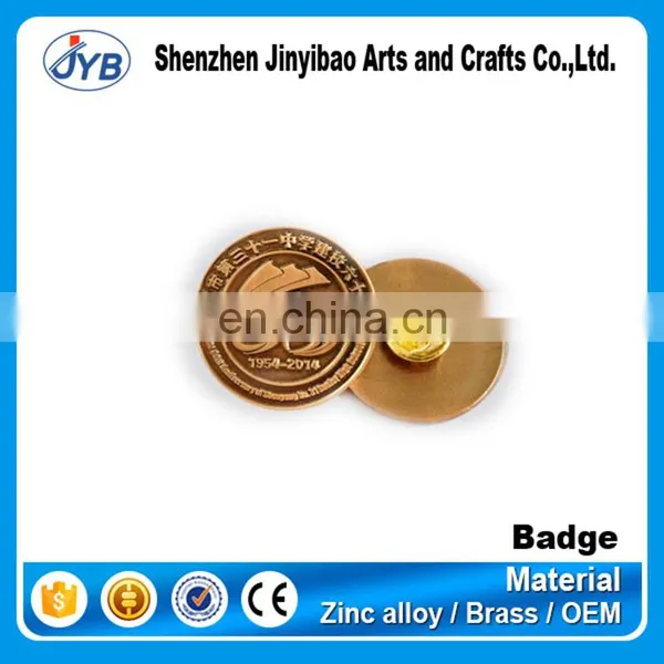 High Quality Metal Double Sided Badge Country Flag Pin photo-5