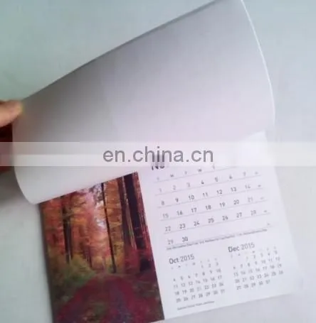 mouse pad with calendar