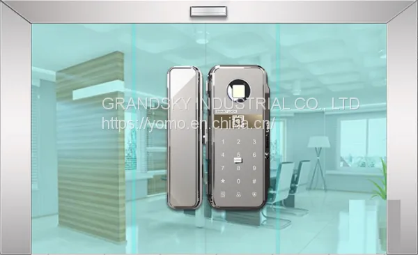 W5A-Fingerprint Lock for Glass Door photo-4