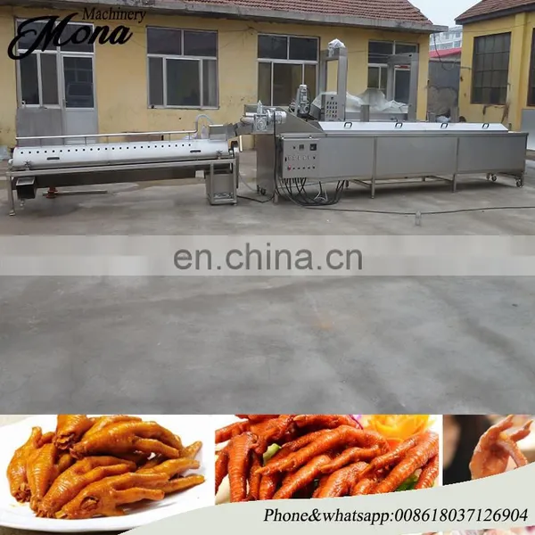 Fresh chicken feet peeling machine/Process machine /chicken slaughtering machine Equipment