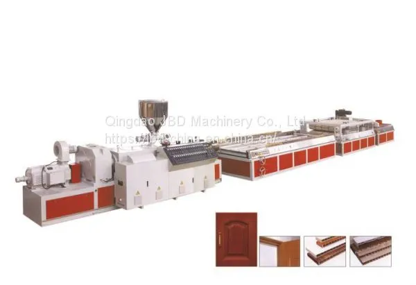 PVC Wood Plastic Door Board Production Line