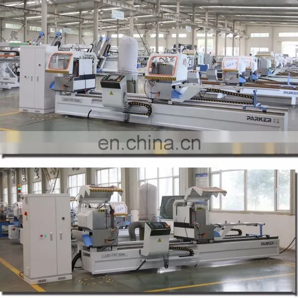LJZ2-CNC-E500 Aluminium Profile CNC Control Double Mitre Saw in Factory photo-6