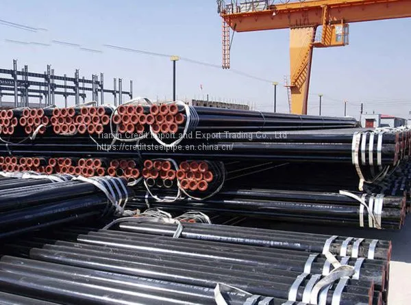 API 5L Seamless Steel Pipe Seamless Steel Pipe Thread Water Well Casing Pipe photo-4