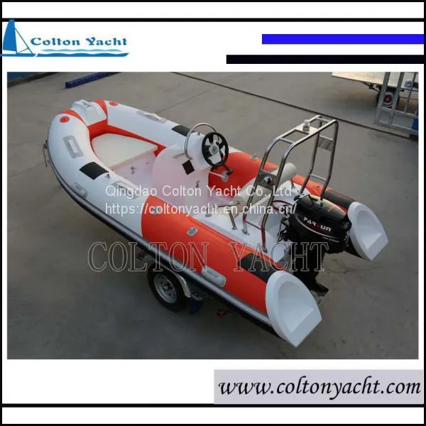 Professional Manufacturer Rib390 Inflatable Rigid Boat