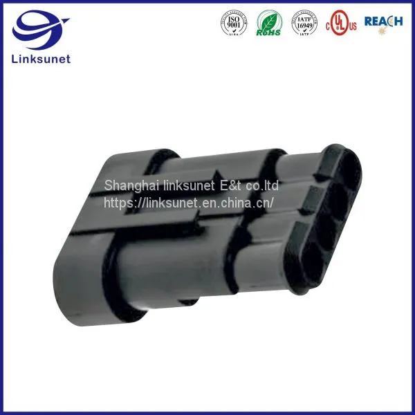 Superseal UL 1 Row 5 Pin AMP Automotive Connectors photo-2