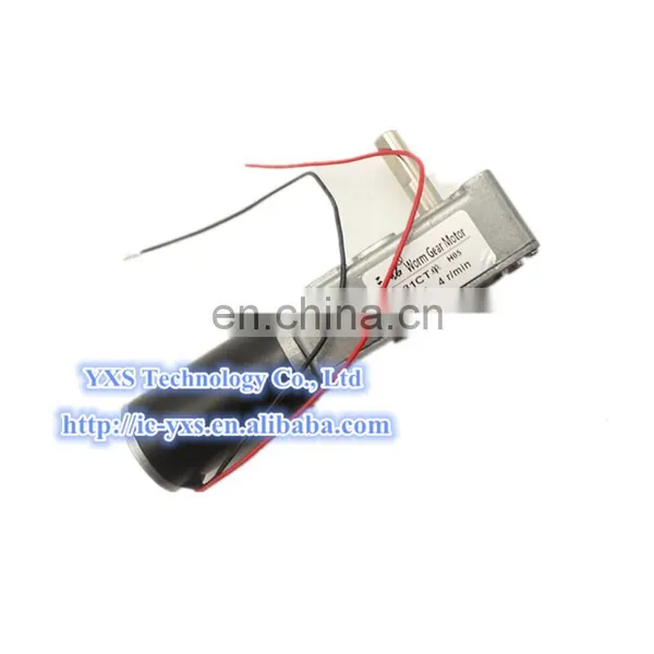 GW31CT Motor 6V 12V 24V Dual Output Shaft Torque Worm 24 v dc Geared Motor photo-3