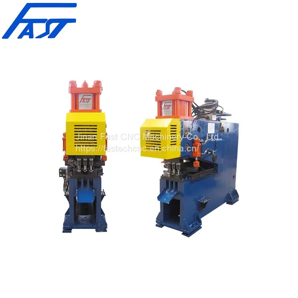 High Performance 1200Ton Punching Force CNC Hydraulic Punching Marking Machine For Connect Board Joint Plate Model CJ123 photo-3
