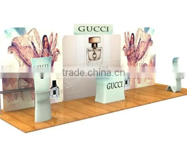 Custom Made Backdrop Fabric Tension Portable Tension Fabric Alumium Folding Panel Display