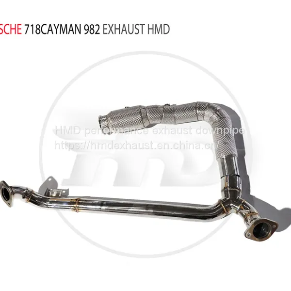 Exhaust Manifold Downpipe for Porsche 718 982 Model Car Accessories With Catalytic Converter Header Intake Manifolds Whatsapp008613189999301 photo-3